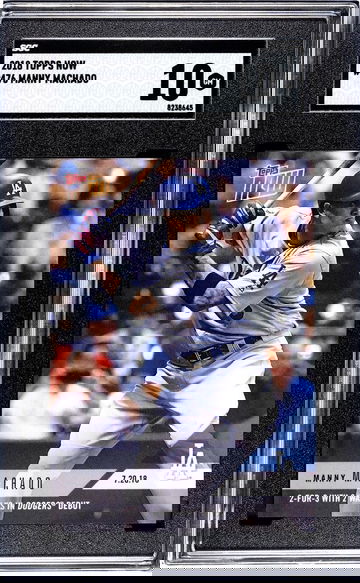 2018 TOPPS MANNY MACHADO NOW #476 limited /1199 SGC 10