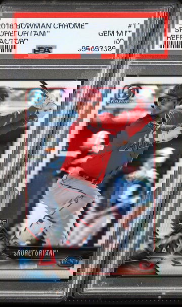 2018 Bowman Chrome Shohei Ohtani Refractor PSA 10 #1