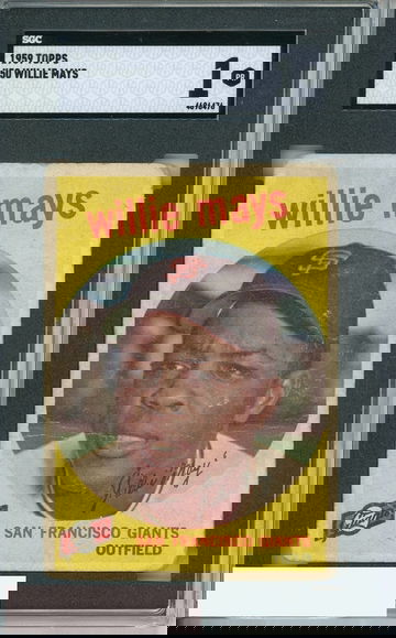 1959 TOPPS WILLIE MAYS #50 SGC 1