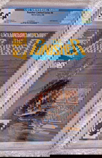 Punisher #4 1986 CGC 9.4