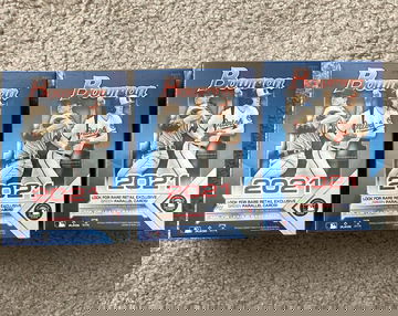 LOT OF 3 2021 TOPPS BOWMAN BLASTER BOXES