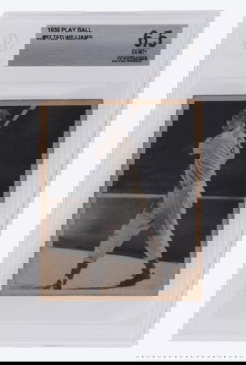 1939 Play Ball Ted Williams RC #92 BGS 6.5 EX-MT+