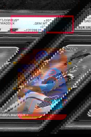 1987 DONRUSS GREG MADDUX PSA 10