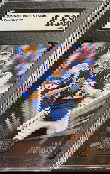 2015 Panini Rookies & Stars #7 Tom Brady SGC 8.5 