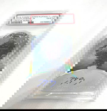 2019 Panini Crown Royale Kevin Porter Jr. Lineage Scripts /49 PSA 10 Rookie Auto