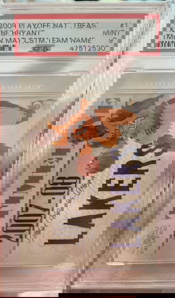 2009 playoff national treasure Kobe Bryant timeline PSA 9 84/99