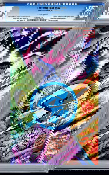 FANTASTIC FOUR #587 CGC 9.6 *DEATH OF JOHNNY STORM / HUMAN TORCH* EPTING 2011