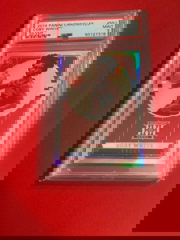 2019-20 panini chronicles Coby white #551 rookie silver psa 9
