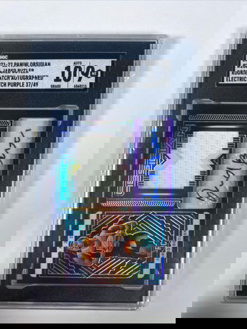 2021-2022 Panini Obsidian Jared Butler RPA /49 Utah Jazz SGC 9 AUTO 10