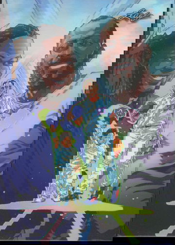 2023 LEAF Metal Vladimir Guerrero Jr & Sr Anime Nation#/167 #ANB-68