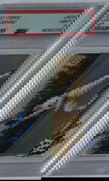 2021 Topps Lou Gehrig #525 SP PSA 9