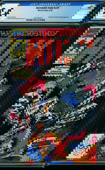 INCREDIBLE HULK #370, CGC 9.4 NM