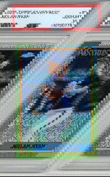 2025 TOPPS SILVER PACK 1990 CHROME PROMO #9 NOLAN RYAN ASTROS PSA 10