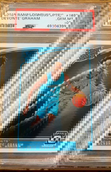 Devonte' Graham 2018/19 Panini Donruss Optic