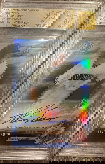 2017 Bowman Chrome Pavin Smith auto /150