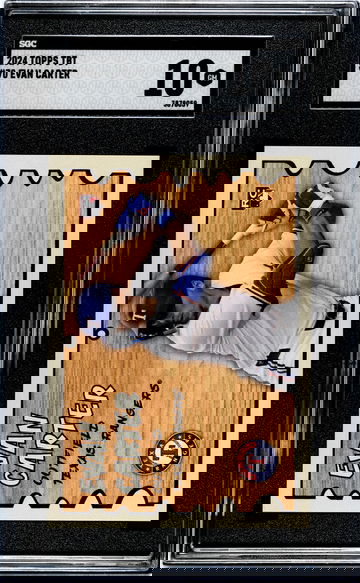 2024 Topps TBT Evan Carter #70 RC SGC 10