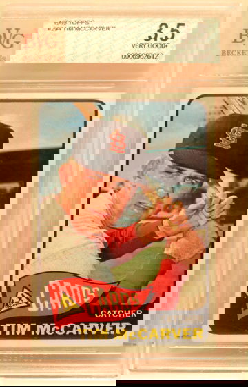 1965 Topps #294 Tim McCarver BVG 3.5 VERY GOOD +