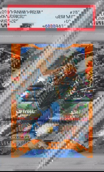 2019 Prizm Luka Doncic Orange Ice PSA 10