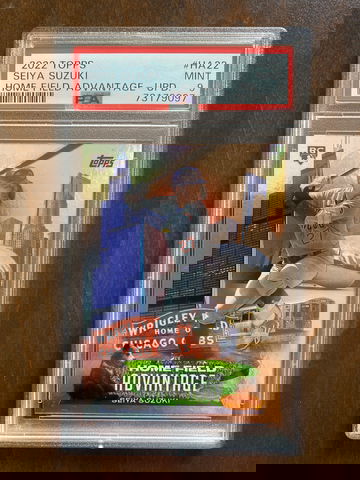 2022 Topps Update Seiya Suzuki Home Field Advantage PSA 9