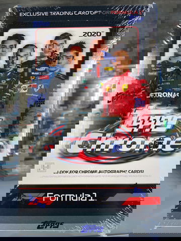 2020 Topps Chrome Formula 1 Hobby Box 