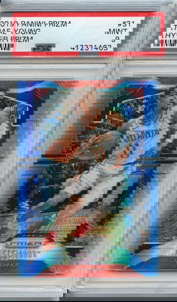 Trae Young Hyper Prizm 2019 PSA 9 NEP