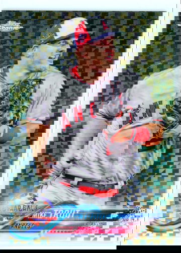 2018 Topps Chrome Update HMT69 Mike Trout Xfractor!