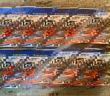 2020-21 Donruss NBA Fat Packs lot 10