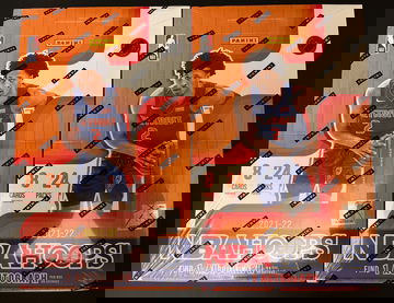 (2) 2021-22 Panini NBA Hoops Hobby Box Lot