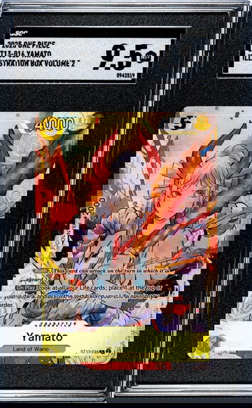 2025 One Piece Illustration Box Volume 2 #ST13-016 Yamato SGC 9.5