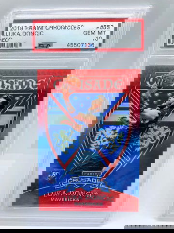 Luka Doncic Panini /149 PSA 10 Gem RC