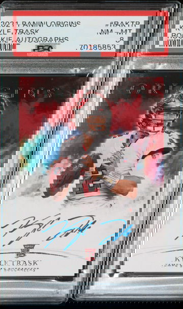 2021 Origins Rookie Autographs Kyle Trask - PSA 8