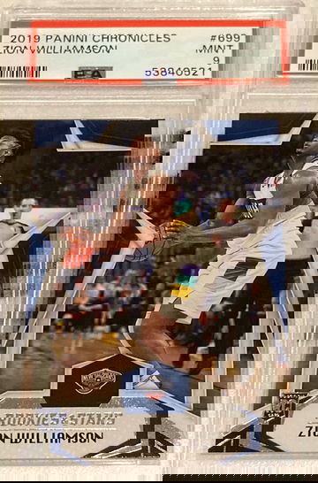 2019 Chronicles #699 Zion Williamson PSA 9 New Orleans Pelicans 