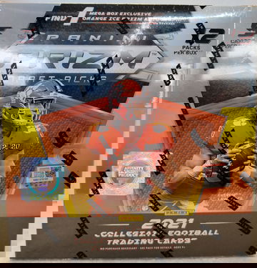 2021 Panini Prizm Draft Picks Football Factory Sealed MEGA Box 1 Auto Per 22 Orange Ice & 2 Silver Prizm WOW!!