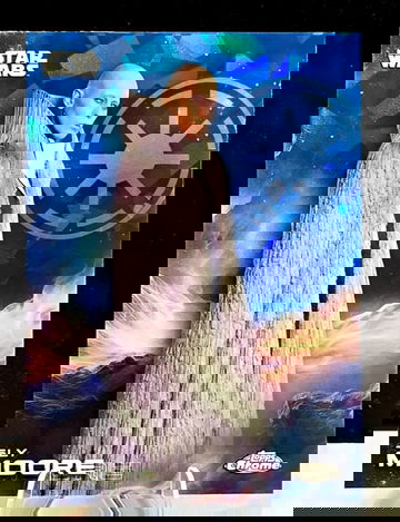 2025 Topps Chrome Star Wars Sapphire  SLY MOORE #169  Revenge of the Sith