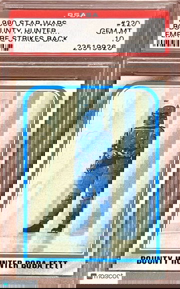 POP 19 PSA 10 RC Boba Fett 1980 Star Wars Bounty Hunter Rookie Empire Vintage