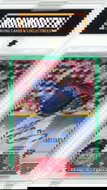 2022 Topps Chrome Franklin German #RA-FG RC Auto /199