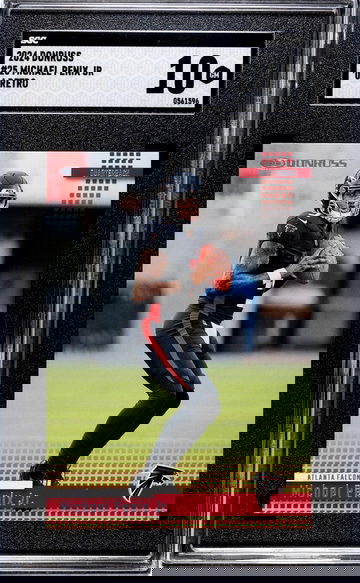 2024 Donruss #25 Michael Penix Jr. '04 Retro SGC 10