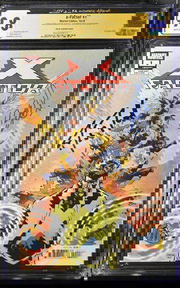 X-Factor #1 2024 Marvel Comics CGC SS 9.8 Double Signed Bob Quinn & Mark Russell