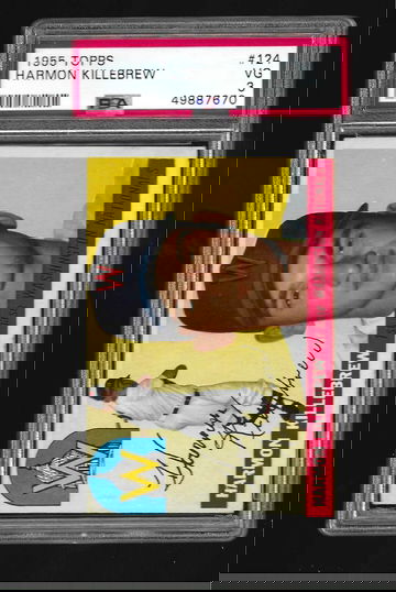 1955 TOPPS HARMON KILLEBREW PSA 3