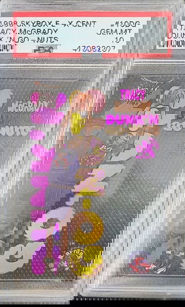 Tracy McGrady Skybox eX Century Dunk'N Go-Nuts PSA 10