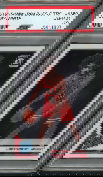 2019 Optic Coby White PSA 10