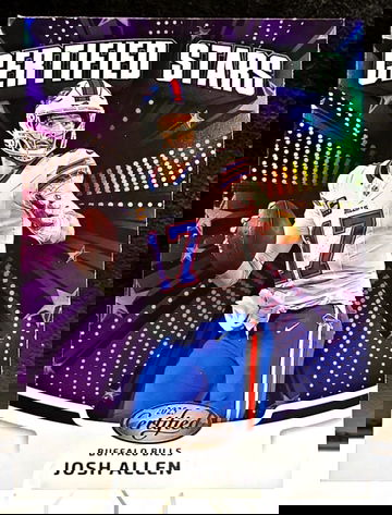 2025 Panini Certified  Josh Allen  Certified Stars  Buffalo Bills  CST-JAN