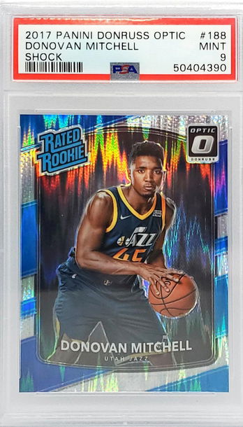 Donovan Mitchell Shock PSA 9 