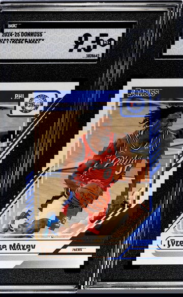 2024-25 Donruss #192 Tyrese Maxey SGC 9.5