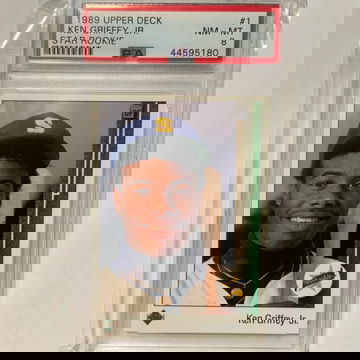 Ken Griffey Jr 1989 Upper Deck Rookie PSA 8