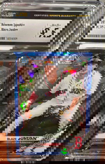 2021 Bowman Sapphire 71 Blaze Jordan