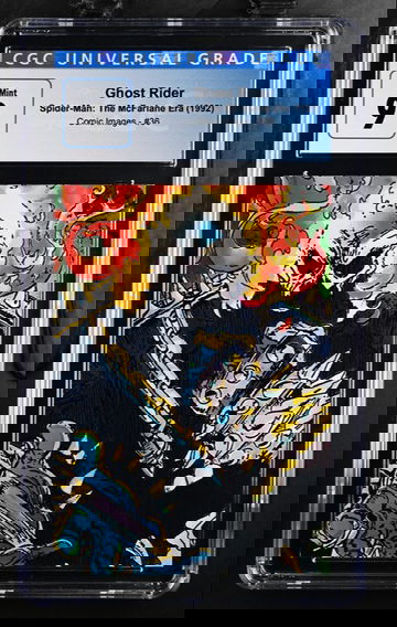 1992 COMIC IMAGES MARVEL SPIDER-MAN II 30TH ANNIVERSARY GHOST RIDER #36 CGC 9 