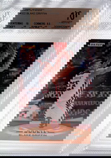 2009-10 Panini Blake Griffin BGS 10 Pristine #322