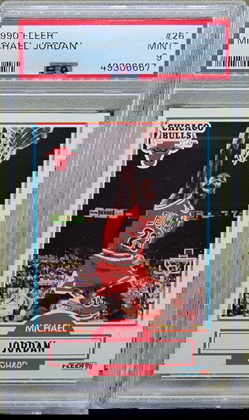 1990 Fleer Michael Jordan #26 PSA 9 Mint