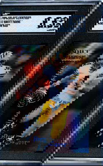 1996 Brett Favre Select Certified Mirror Red #117 Only 90 Produced